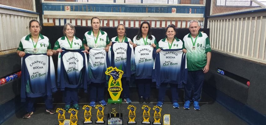 Bocha Feminino de Chapecó disputa Taça Brasil