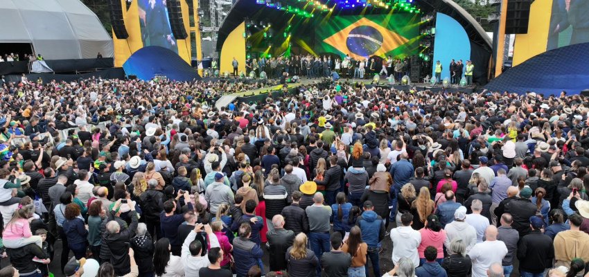 Feriado teve cerca de 90 mil visitantes na Efapi 2023