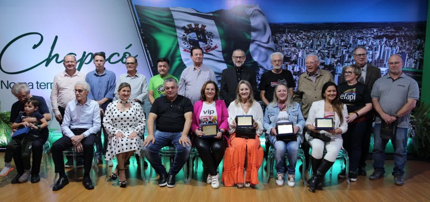 Administração Municipal faz homenagem aos profissionais de imprensa na Efapi 2023