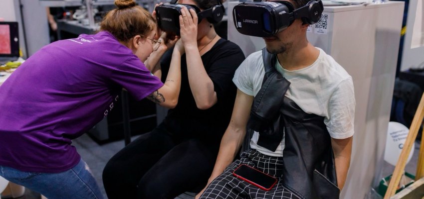 UFFS apresenta simulador de relevo no Parque Desbravalley