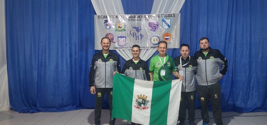 Bocha Masculina de Chapecó fica vice-campeã Panamericana