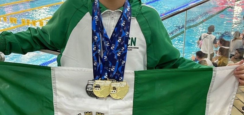 Natação: Nadador da ACN é Campeão Sulbrasileiro