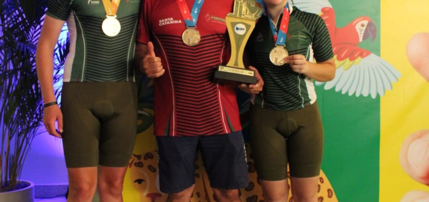 Ciclismo conquista duas medalhas de Ouro no JEBs