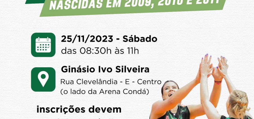 ACV realiza seletiva para formação de equipes de base