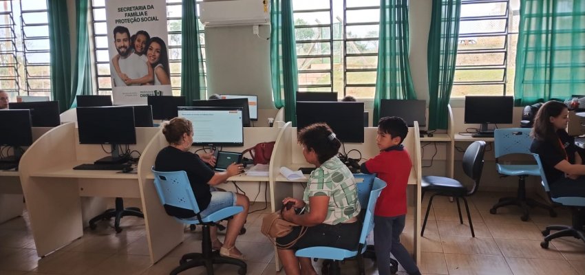 Ações da assistência social na Aldeia Condá