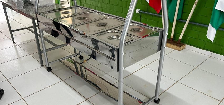 Chapecó adquire buffets térmicos para servir alimentação escolar 
