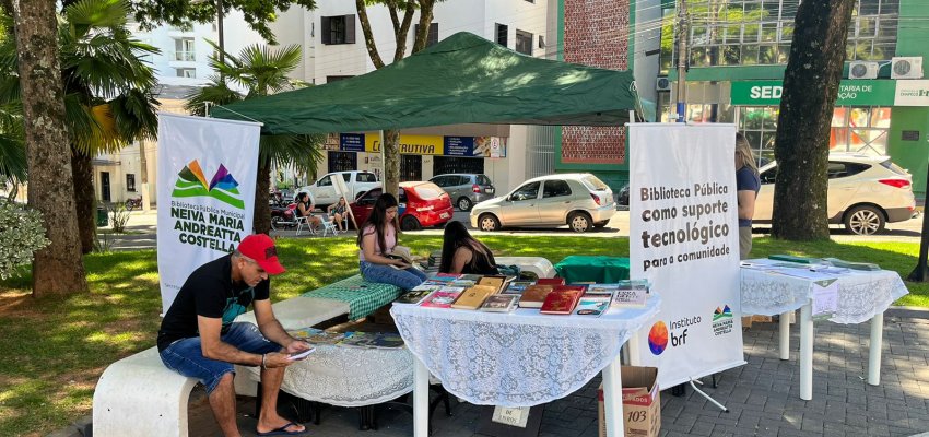 Fundação Cultural lança o projeto Biblioteca Pública na Rua