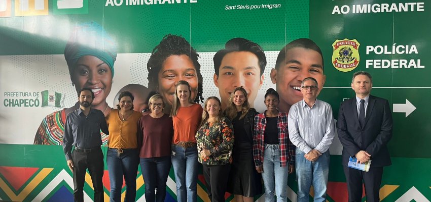 ABIN trata sobre imigrantes com a Polícia Federal e Prefeitura