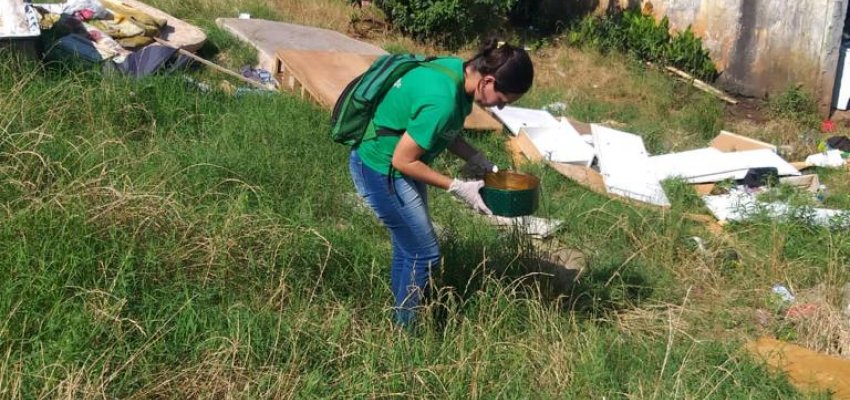 Bairros Santa Maria e Esplanada recebem mutirão de combate à dengue