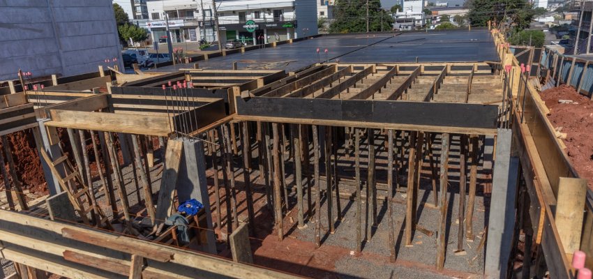 Obras em andamento no posto de saúde do São Cristóvão