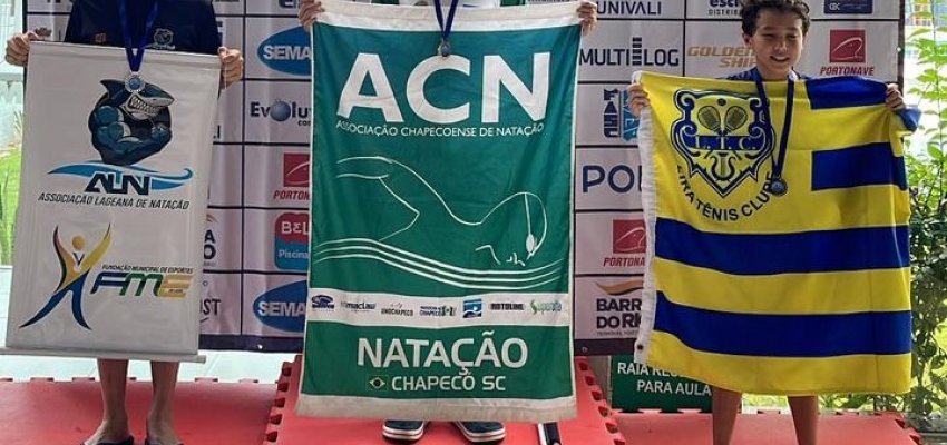 Nadador da ACN é Bicampeão Catarinense
