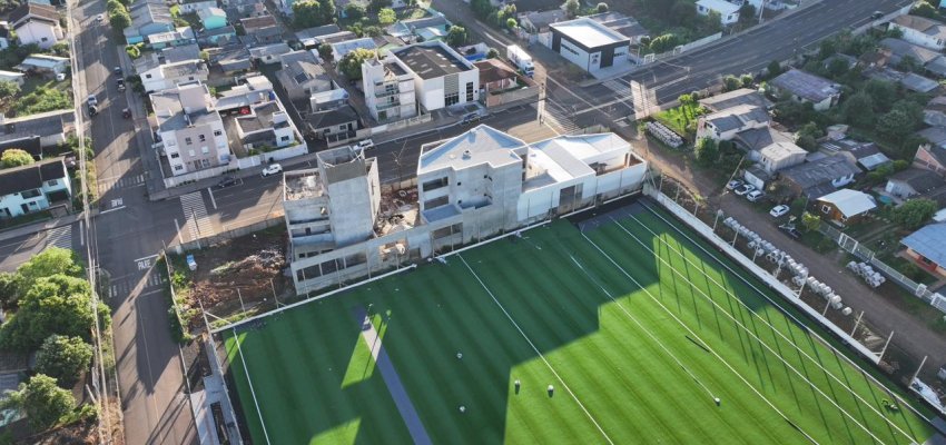 Centro Multiuso do Esplanada já está próximo de 50%