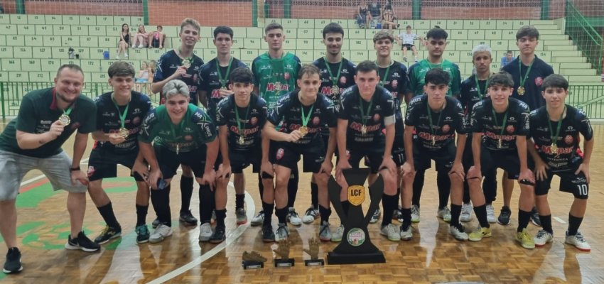 Equipe de Chapecó fica com o título da Liga Catarinense de Futsal Sub 18