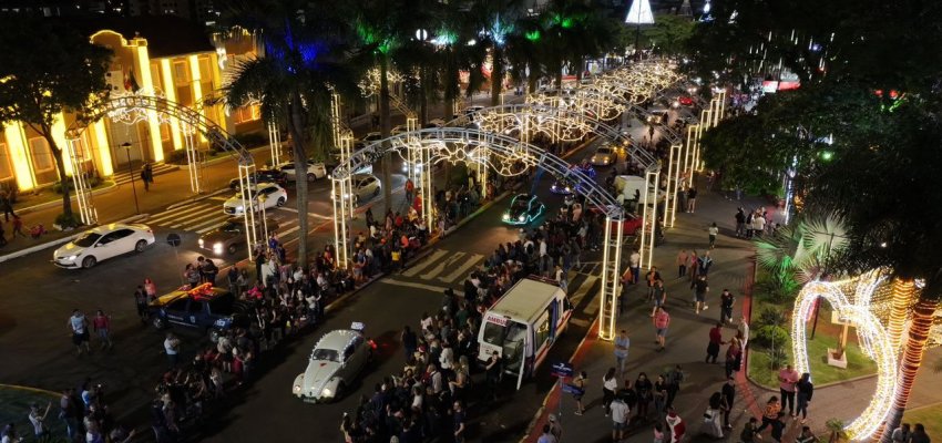 Neste final de semana tem Marcha para Jesus, shows e Papai Noel