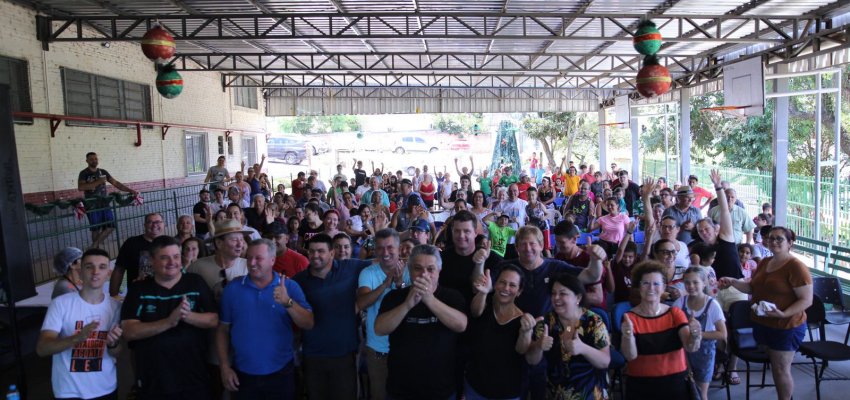 Asfalto no Quedas do Palmital é inaugurado