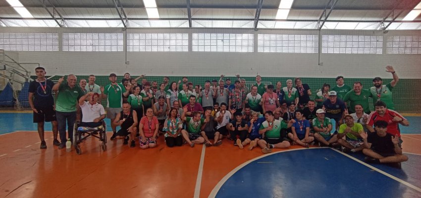 Festival Paradesportivo Regional reuniu 160 atletas em Chapecó