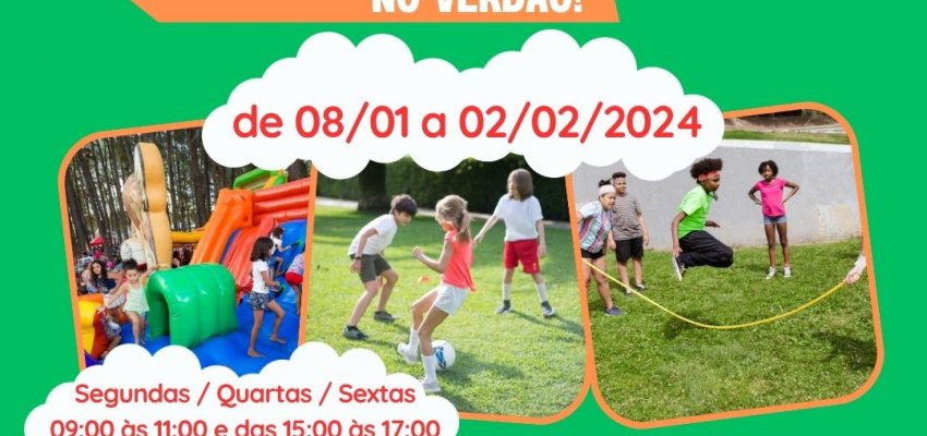 Funda&ccedil;&atilde;o de Esporte oferece Col&ocirc;nia de f&eacute;rias para crian&ccedil;as e adolescentes