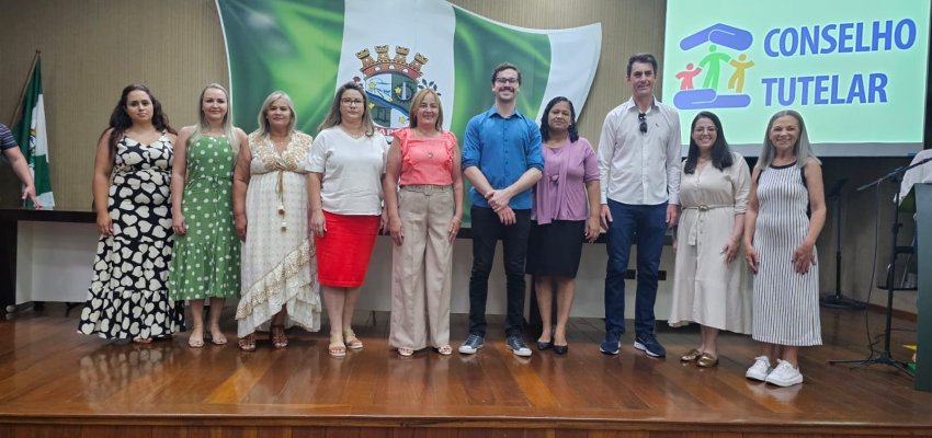 Posse dos novos conselheiros tutelares de Chapec&oacute;