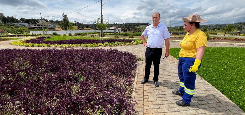 Prefeito fiscaliza obras e revitaliza&ccedil;&otilde;es em parques municipais