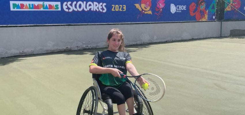 Paratleta chapecoense &eacute; convocada para o 1&ordm; Camping Escolar Paral&iacute;mpico 2024