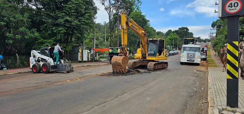 Prefeitura inicia obras de revitaliza&ccedil;&atilde;o de diversas ruas