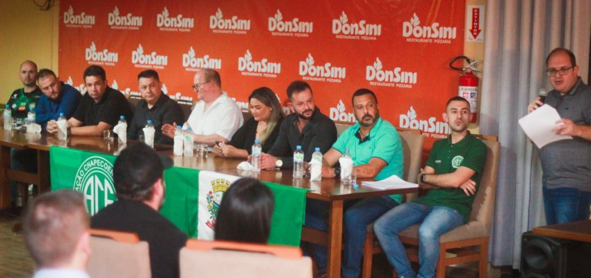 Chapecoense Futsal apresenta planejamento e patrocinadores