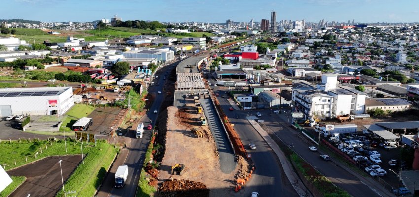 Aten&ccedil;&atilde;o para mudan&ccedil;as no tr&acirc;nsito nas obras do Elevado da Bandeira