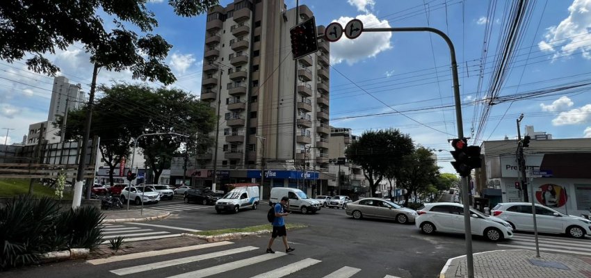 Seguem alterações nos semáforos em Chapecó