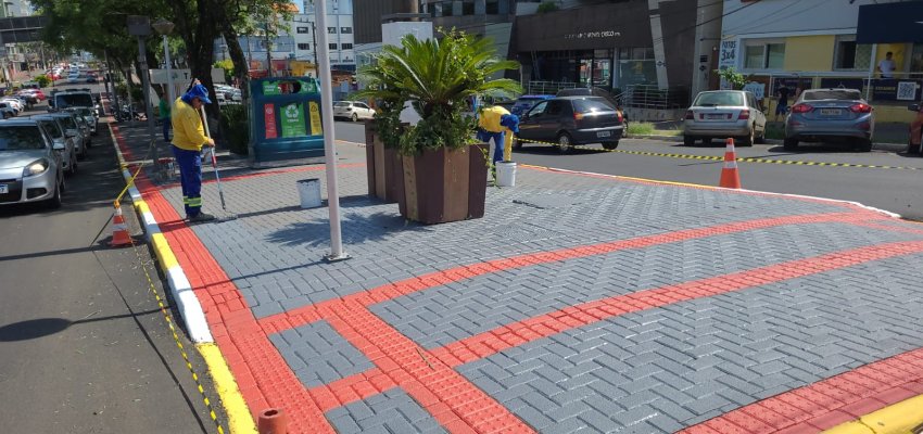 Al&eacute;m do asfalto, Get&uacute;lio Vargas recebe tamb&eacute;m pintura nova