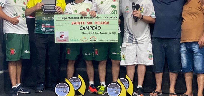 Bocha reuniu em Chapec&oacute; mais de 250 atletas de quatro pa&iacute;ses