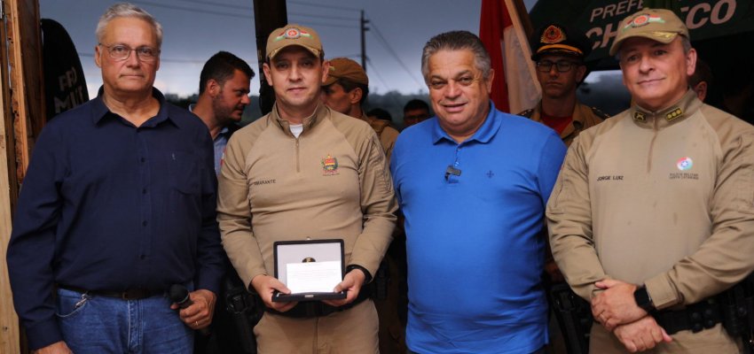 GAPREC e Prefeitura inauguram heliponto e estande de tiro na Serrinha