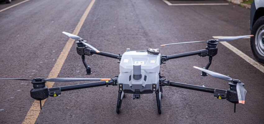 Drone agrícola é nova arma contra a dengue em Chapecó