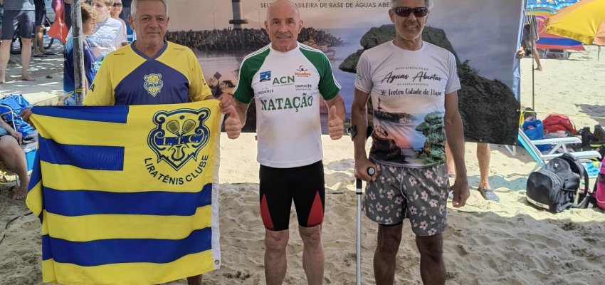 ACN Chapec&oacute; conquista dois p&oacute;dios na Etapa de Itaja&iacute; do Circuito de &Aacute;guas Abertas