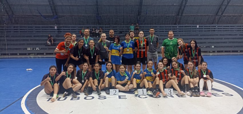 Definido o campeão do Futsal Feminino da Fase Municipal dos JESC 15 a 17 anos