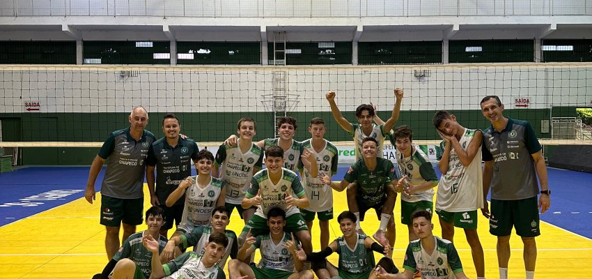 Sub 19 da Prefeitura de Chapecó/APROV/Unoesc conquista etapa da Liga Oeste