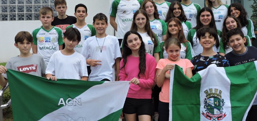 Natação da ACN conquista 37 medalhas no Regional em Caçador