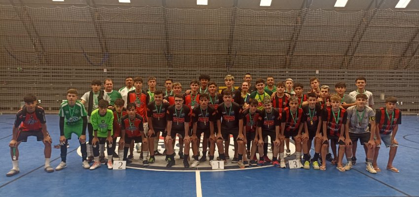 EEB Bom Pastor conquista o Futsal masculino dos JESC 15 a 17 anos