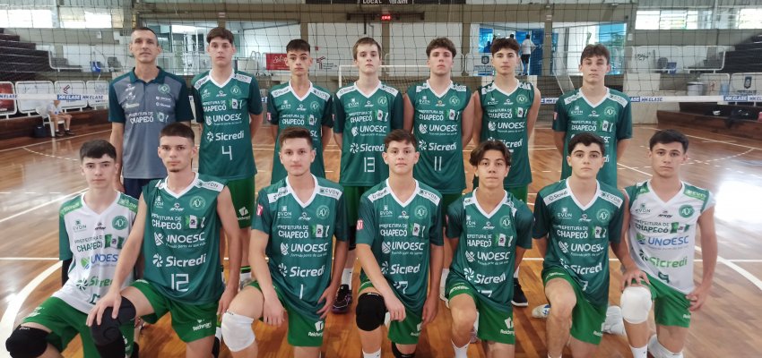 Infanto Juvenil da Prefeitura de Chapecó/APROV/Unoesc disputa Campeonato Estadual