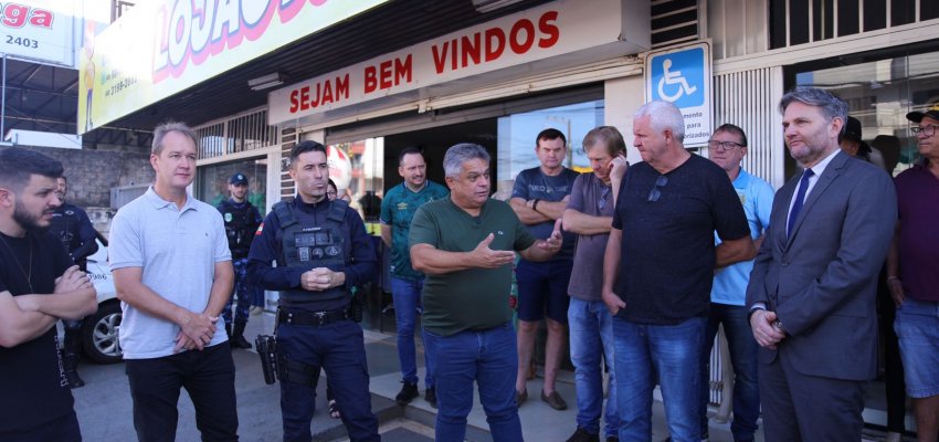 GM far&aacute; refor&ccedil;o da seguran&ccedil;a no bairro Efapi