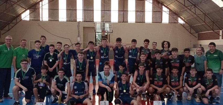 Definidos os campeões do Basquete no JESC 15 a 17 anos
