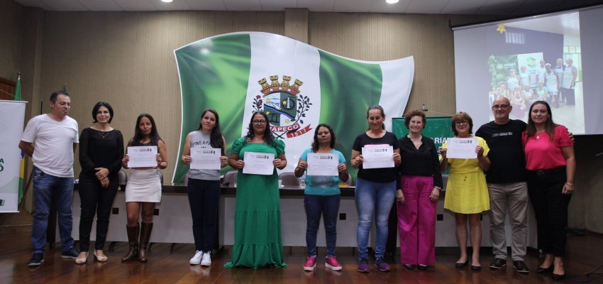 Formatura dos cursos do Oportuniza Chapecó