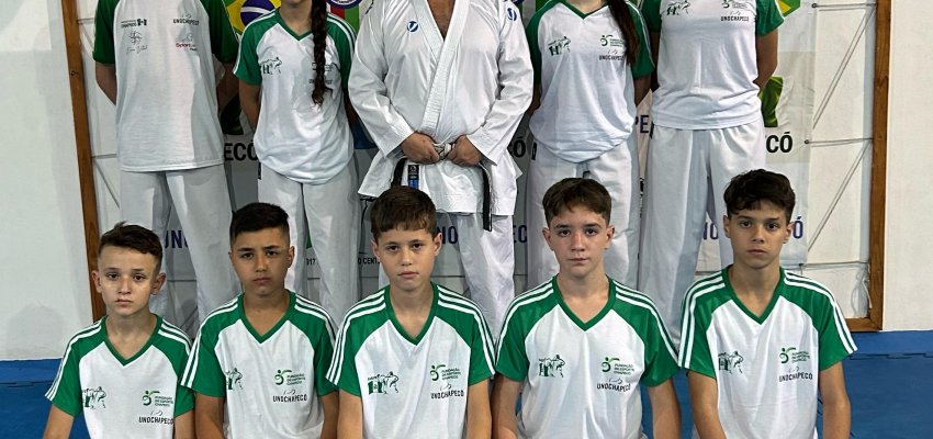Karatecas de Chapecó participam de classificatória do Campeonato Brasileiro