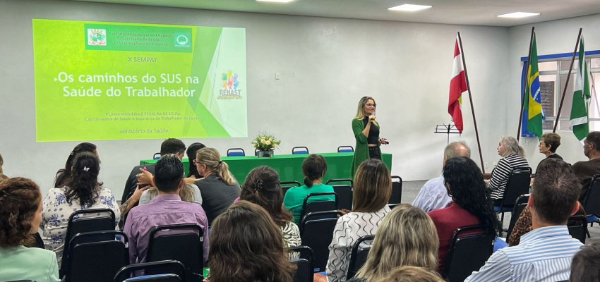 Sa&uacute;de do Trabalhador &eacute; tema de palestra em Chapec&oacute;