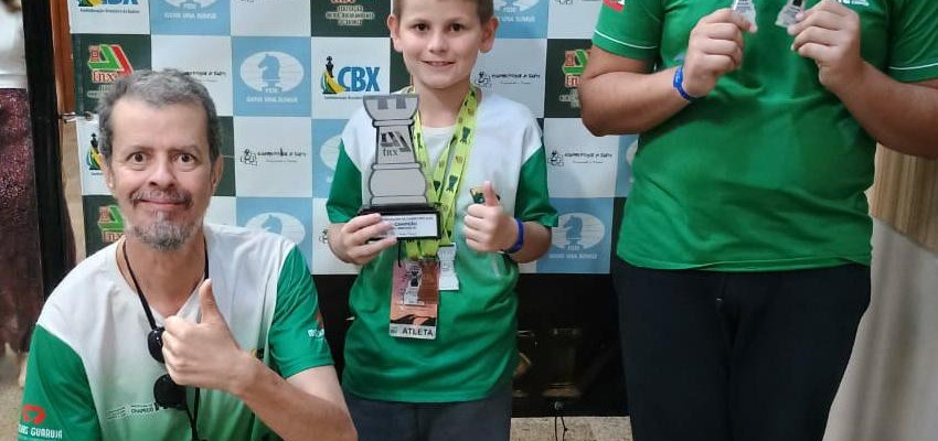 Enxadrista Chapecoense conquista segundo lugar no Campeonato Brasileiro