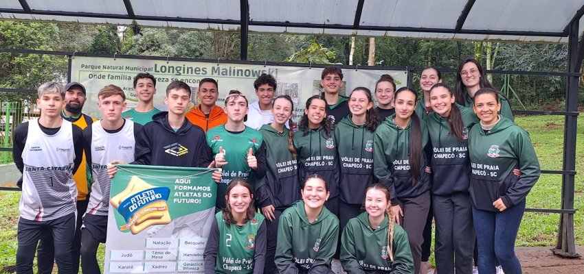 Duplas chapecoenses conquistam medalhas no 3&deg; champion de V&ocirc;lei de Praia