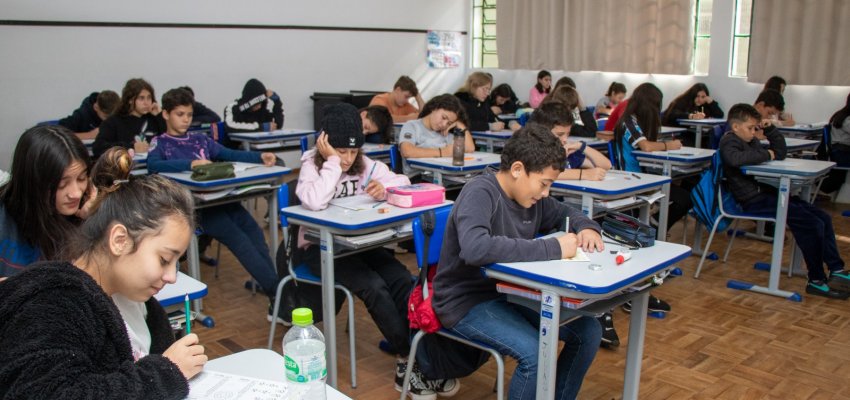 Estudantes da Rede Municipal participam da 1&ordf; fase da OBMEP