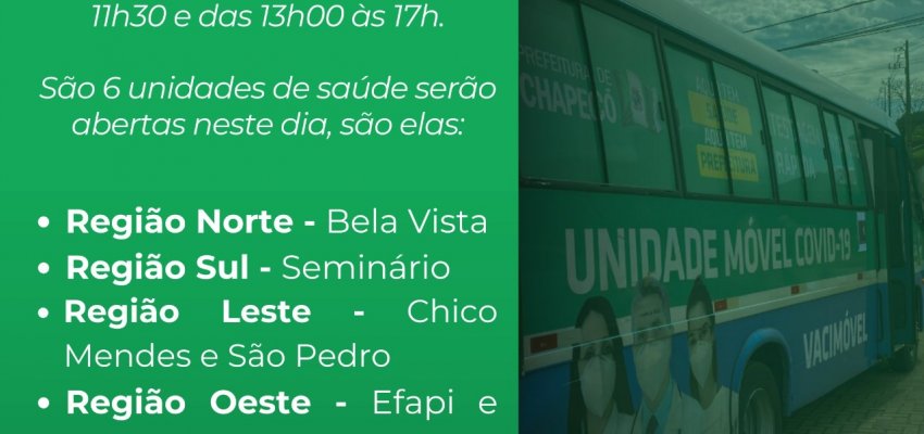 S&aacute;bado (08) ser&aacute; dia D de vacina&ccedil;&atilde;o da Poliomielite