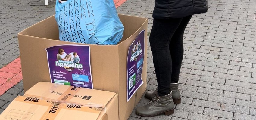 Iniciam entregas das doações da Campanha do Agasalho em Chapecó