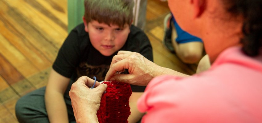 A terceira edi&ccedil;&atilde;o do Projeto �Fios de Amor� est&aacute; acontecendo em tr&ecirc;s escolas da Rede Municipal