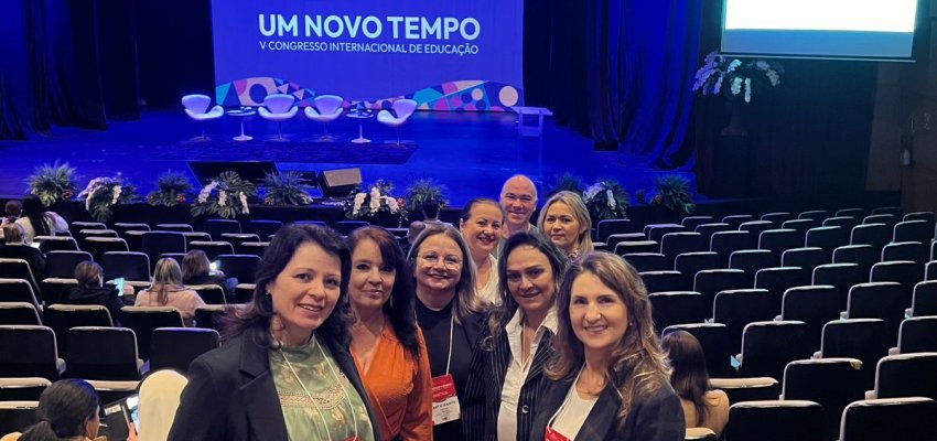 Secretaria de Educa&ccedil;&atilde;o participa de eventos sobre &aacute;rea educacional